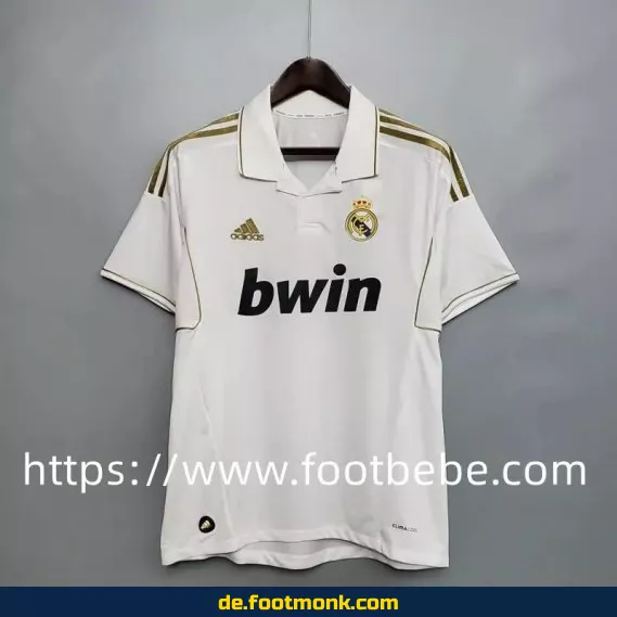 Vintage Real Madrid Heimtrikot 2011/2012 – Authentisches Retro-Fußballtrikot für Herren (Nike) – Jetzt günstig online kaufen