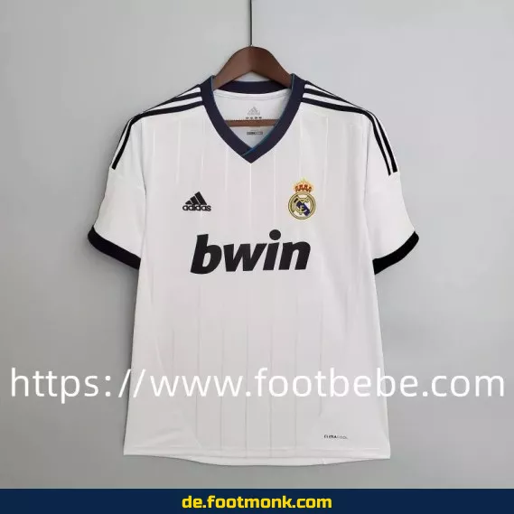 **Vintage Real Madrid Heimtrikot 2012/2013 – Authentisches Retro-Fußballtrikot für Herren (Nike)**