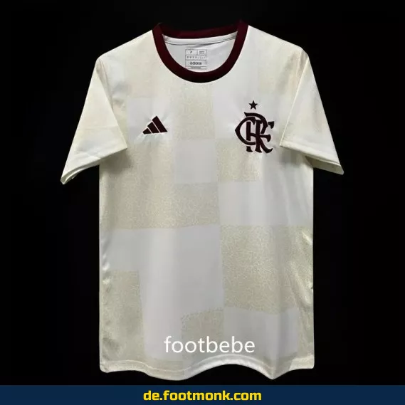 Flamengo Fußballtrikot 2024/2025 – Weiß | Authentisches Vereinstrikot | Herren, Damen & Kinder | Günstig online kaufen