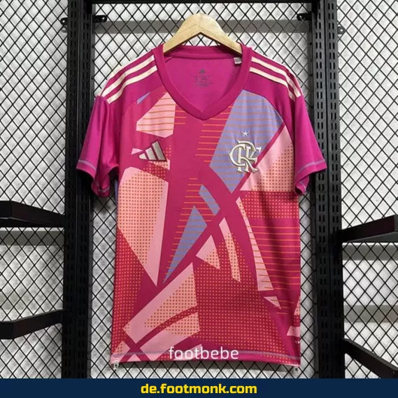 Flamengo Torwart-Trikot 2025/2026 rot – Authentisches Fußballtrikot für Herren
