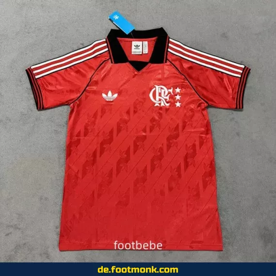 Flamengo Retro Trikot 2025/2026 – Rot | Authentisches Fußballtrikot | Herren/Damen/Kinder | Günstig online kaufen