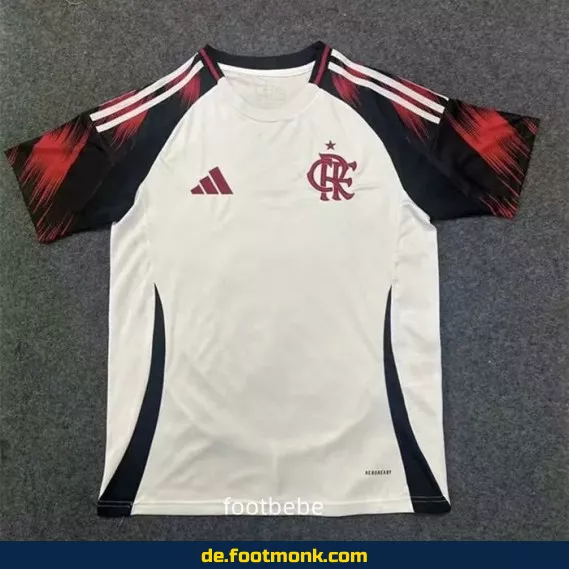 Flamengo Trainings-Trikot 2025/2026 weiß – Herren/Damen/Kinder – Authentisches Fußballtrikot – Günstig online kaufen