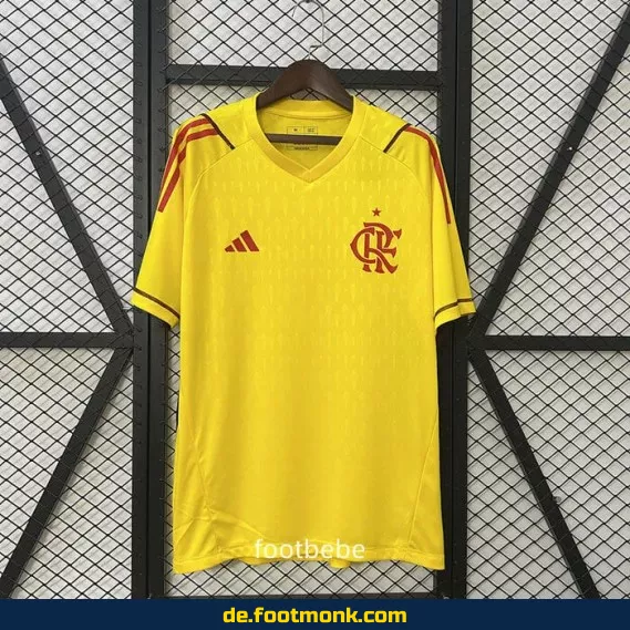 Flamengo Fußballtrikot 2025/2026 – Gelb | Günstige Herren/Damen/Kinder Trikots | Authentische Vereinstrikots | Nike/Adidas | Personalisierbar
