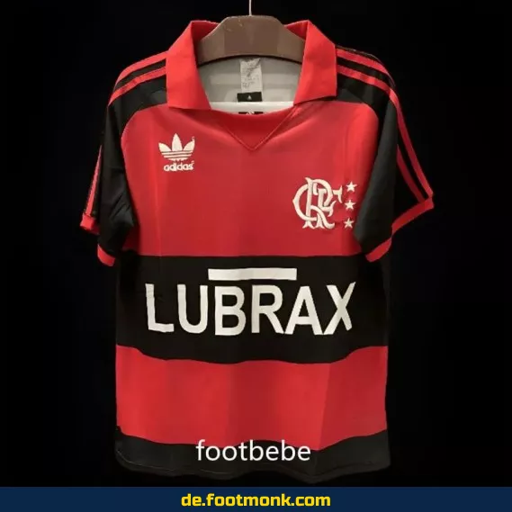 Flamengo Vintage Fußballtrikot 1985/1986 Heim – Retro Vereinstrikot Herren/Damen