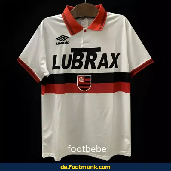 Flamengo Vintage Trikot 1993/1994 – Weißes Auswärtstrikot | Retro Fußballtrikot | Authentisches Vereinstrikot