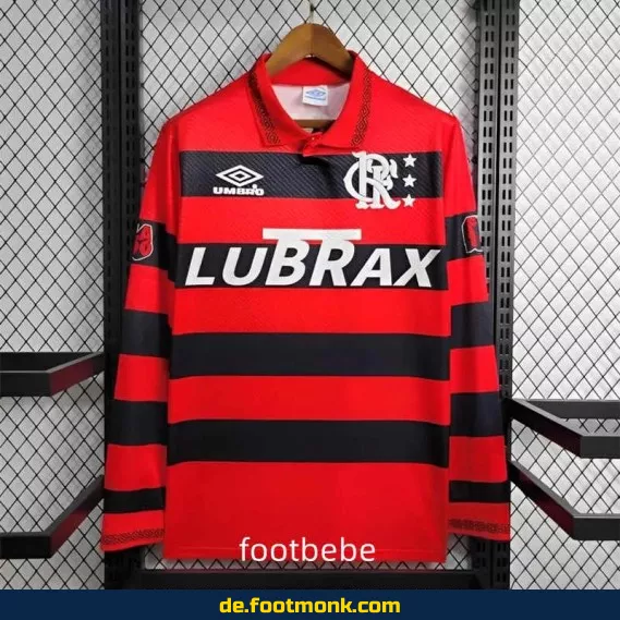 Vintage Flamengo Fußballtrikot Herren 1994/95 – Langarm Retro Vereinstrikot