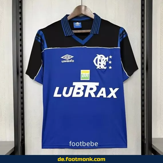 Vintage Flamengo Trikot 1999/2000 – Blaues Retro Fußballtrikot (Herren/Damen/Kinder) – Authentisches Vereinstrikot