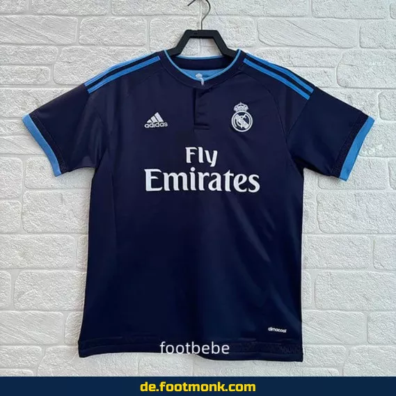 Vintage Real Madrid Auswärtstrikot 2015/2016 – Authentisches Retro-Fußballtrikot Herren/Damen