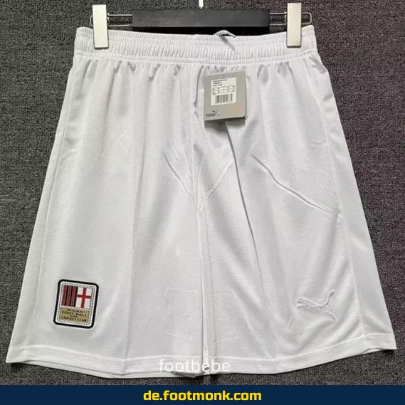 AC Milan Retro Trikot 2024 – 125 Jahre Jubiläumsedition (Weiß) – Herren/Damen/Kinder – Authentisches Vintage Fußballtrikot – Nike/Adidas – Günstig online kaufen