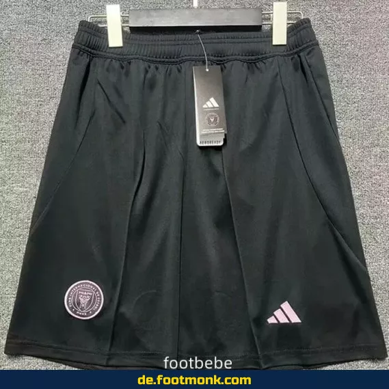 Inter Miami Fußballtrikot 2025/2026 Herren - Schwarz - Authentisches Vereinstrikot