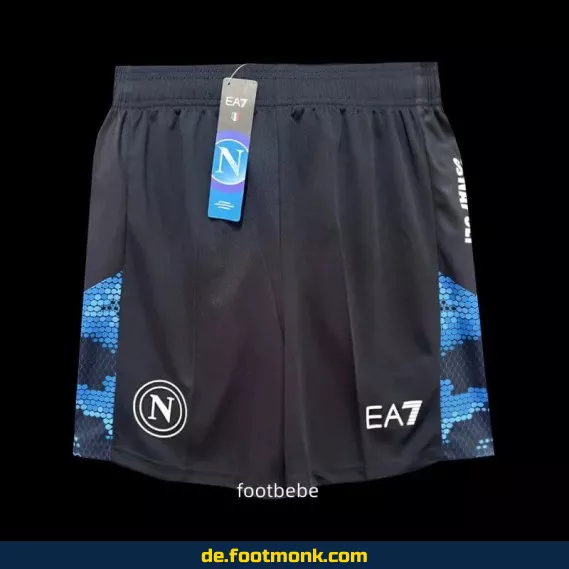 Fußball-Shorts SSC Neapel 2024/2025 Königblau – Günstige Fussballtrikots & Vereinstrikots