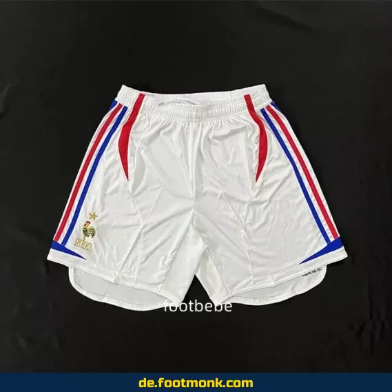 Vintage Frankreich Fußballtrikot 2006 Weiß – Retro Trikot Herren/Damen