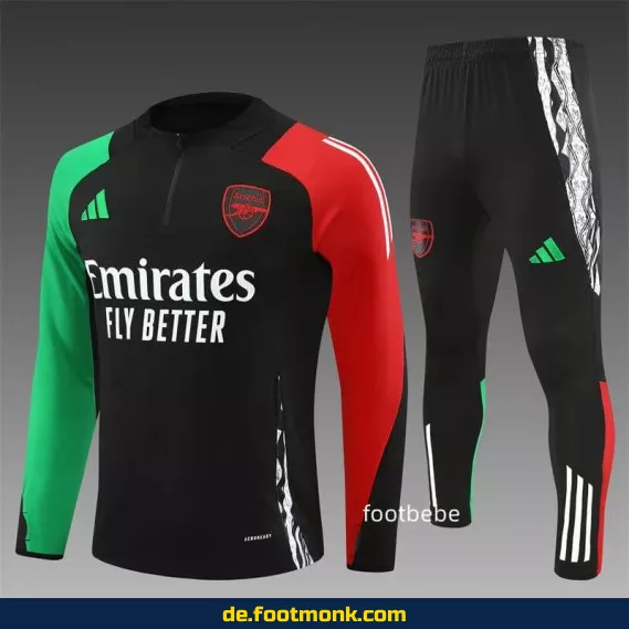 Arsenal Trainingsanzug 2024/2025 schwarz – Fußballtrikots & Vereinstrikots günstig kaufen