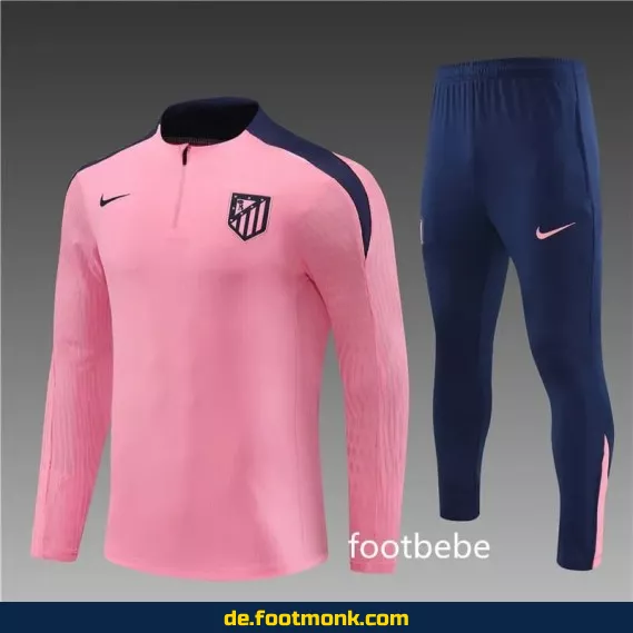 Atletico Madrid Trainingsanzug 2024/2025 – Rosa | Fußballtrikot Damen/Herren | Günstige Vereinstrikots | Nike/Adidas | Personalisierbar