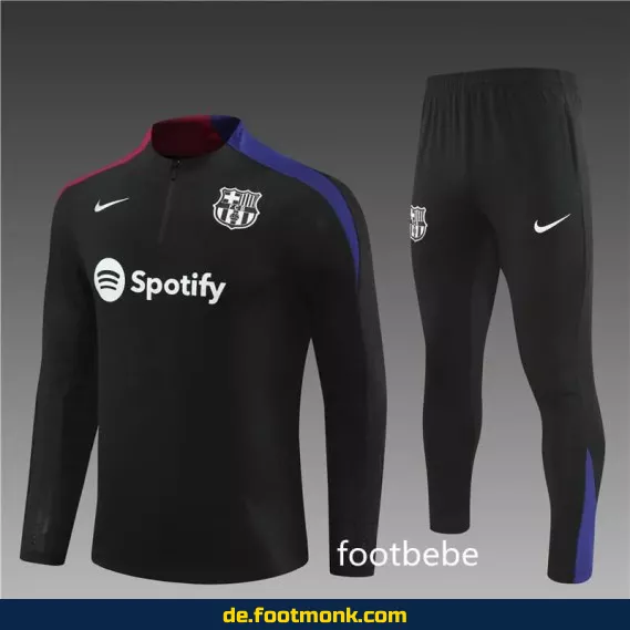 FC Barcelona Trainingsanzug 2024/2025 schwarz – Fußballtrikots & Vereinstrikots günstig online kaufen