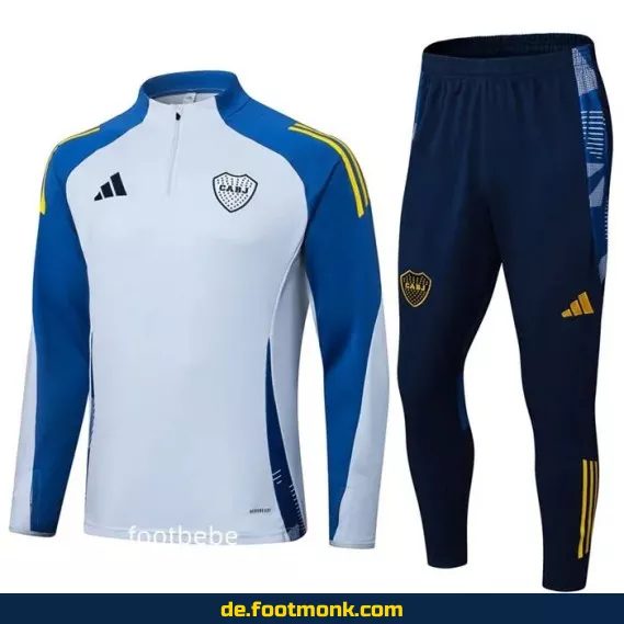 Boca Juniors Trainingsanzug 2025/2026 weiß – Authentisches Fußballtrikot | Herren, Damen & Kinder | Günstig online kaufen