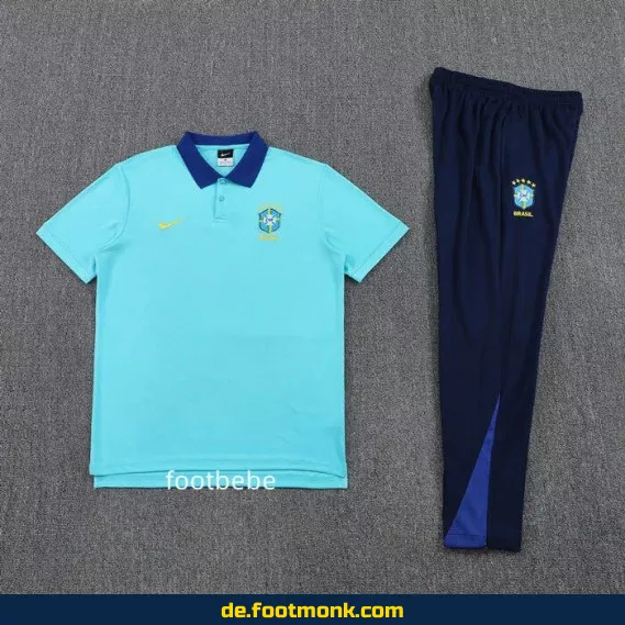 Brasilien Fußball-Trikot 2025/2026 – Blaues Polo-Trikot für Herren & Damen | Authentisches Vereinstrikot | Günstig online kaufen