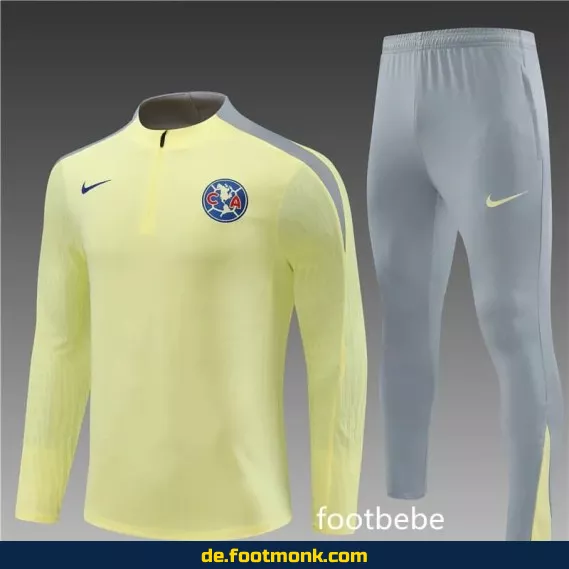 Club América Trainingsanzug 2024/2025 – Hellgelb | Günstige Fußballtrikots & Vereinstrikots