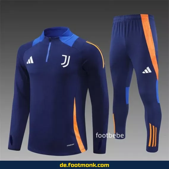 Juventus Trainingsanzug 2024/2025 – Halbzip Royalblau | Fußballtrikots Herren & Damen | Authentische Vereinstrikots | Nike/Adidas | Günstig Online Kaufen