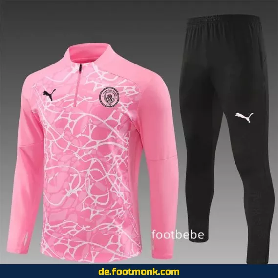 Manchester City Trainingsanzug 2024/2025 in Rosa – Fußballtrikots günstig online kaufen | Herren, Damen & Kinder | Authentische Vereinstrikots | Nike & Adidas