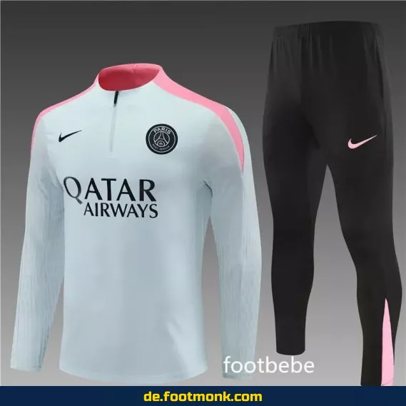 PSG Trainingsanzug 2024/2025 – Grau – Fußballtrikot & Trainingsanzug Herren/Damen/Kinder – Offiziell & Authentisch