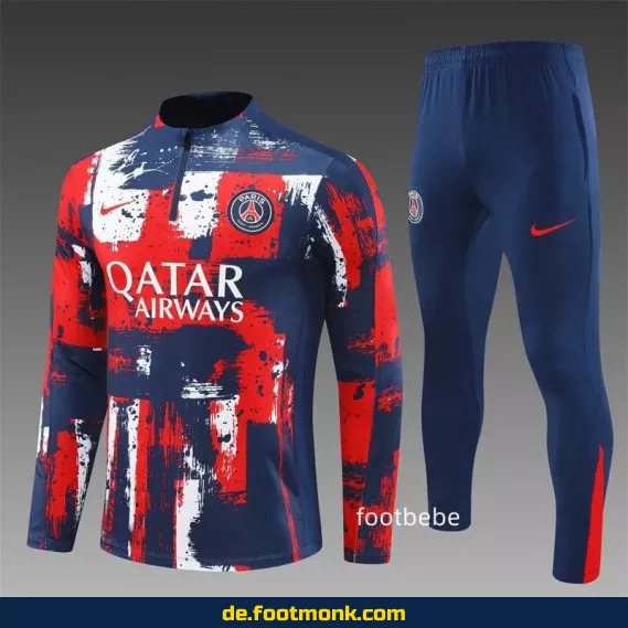 PSG Trainingsanzug 2024/2025 rot blau – Fußballtrikots günstig kaufen | Herren, Damen & Kinder | Authentische Vereinstrikots | Nike & Adidas