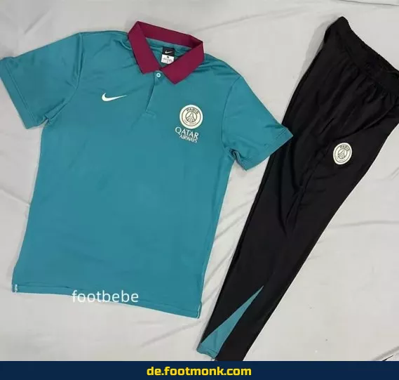 PSG Trainingsanzug 2025/2026 – Blaues Polo-Trikot | Günstige Fußballtrikots | Herren & Damen | Authentische Vereinstrikots