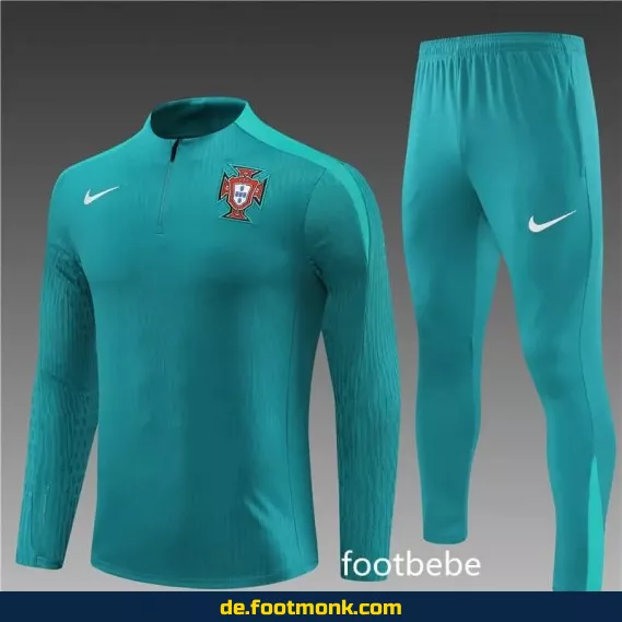 Portugal Trainingsanzug 2024/2025 blau – Fußballtrikot Herren/Damen/Kinder | Günstige Fussballtrikots kaufen