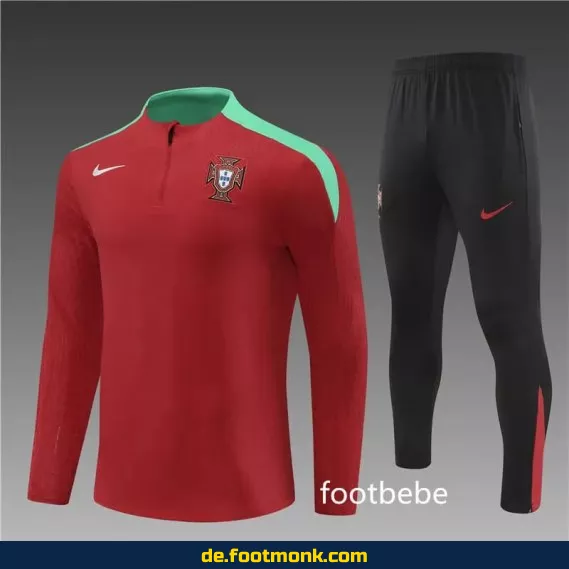 Portugal Fußballtrikot 2024/2025 Rot – Offizielles Trikot, Herren/Damen/Kinder, personalisiert, Bundesliga & WM Style