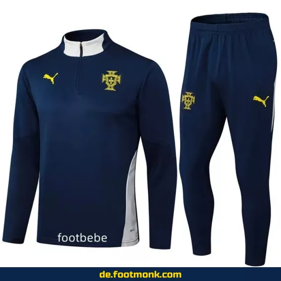 Portugal Trainingsanzug 2025/2026 Blau – Fußballtrikot Herren/Damen/Kinder | Günstige Fussballtrikots Online Kaufen