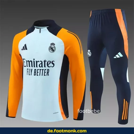 Real Madrid Trainingsanzug 2024/2025 – Halbzip Damen/Herren in Hellblau | Fußballtrikots & Vereinstrikots | Nike/Adidas