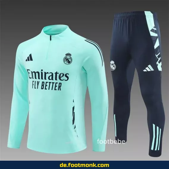 Real Madrid 2024/2025 Half-Zip Fußballtrikot Blau – Authentisches, Günstiges Trikot online kaufen
