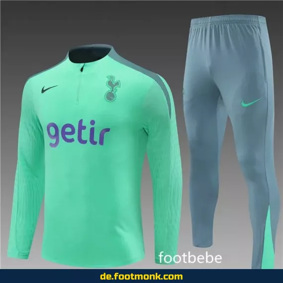 Tottenham Trainingsanzug 2024/2025 – Hellgrün | Günstige Fußballtrikots & Vereinstrikots | Herren, Damen & Kinder | Nike/Adidas
